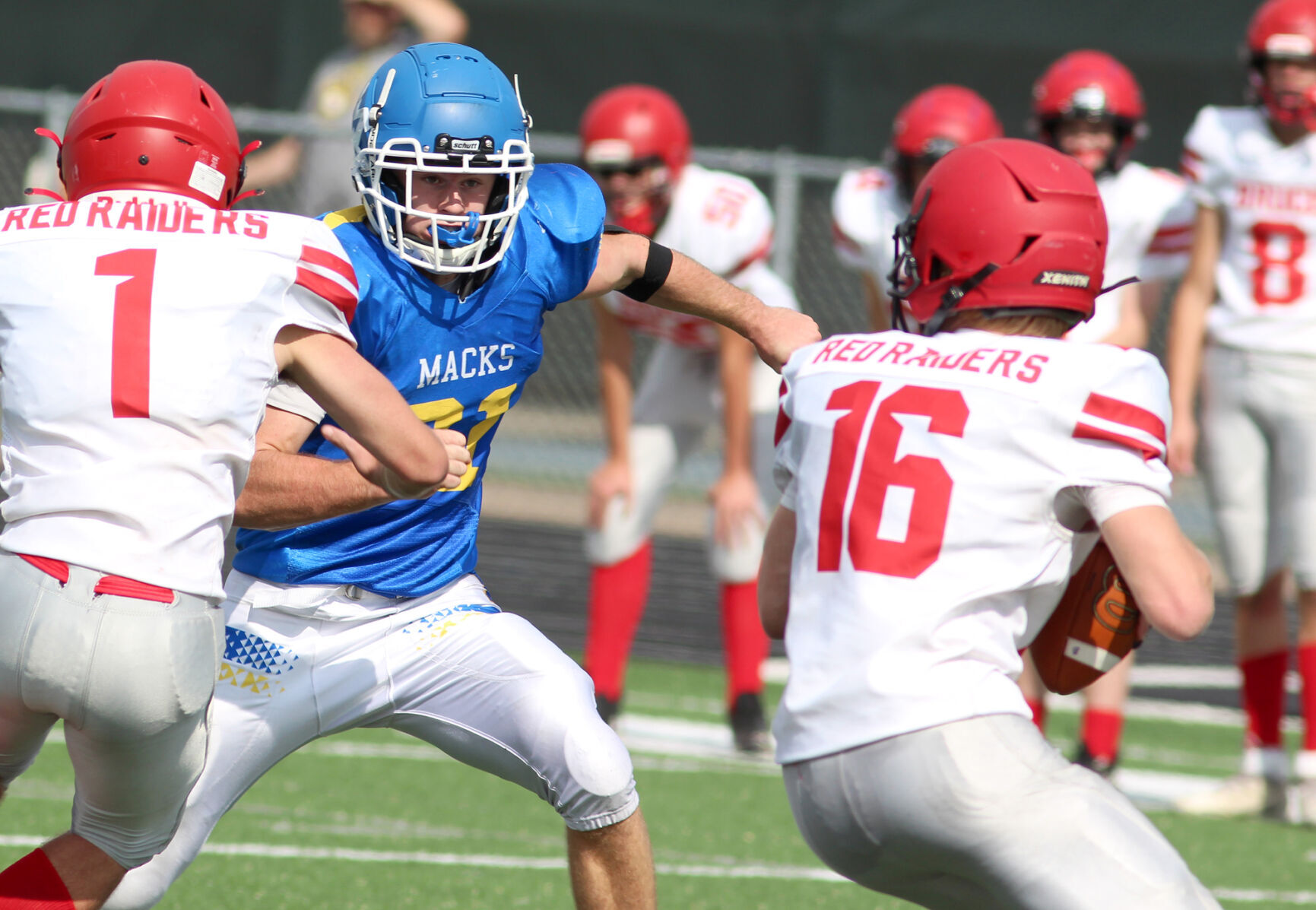 Bruce at McDonell football 9-17-22